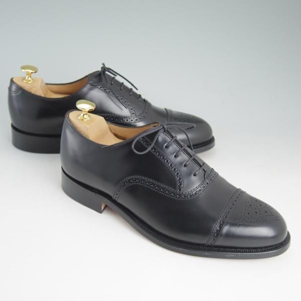 ☆極美品☆ GRENSON グレンソン セミブローグ 革靴 英国製 新品☆(英)グレンソン 7G【貴重☆デッドストック品/EDINBURGH