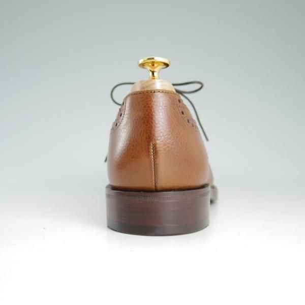 新品★(英)Loake/ローク 6.5G【貴重★デッドストック品/TWEED2/セミブローグ】026ラスト/グレインレザー/茶/メンズ★d478