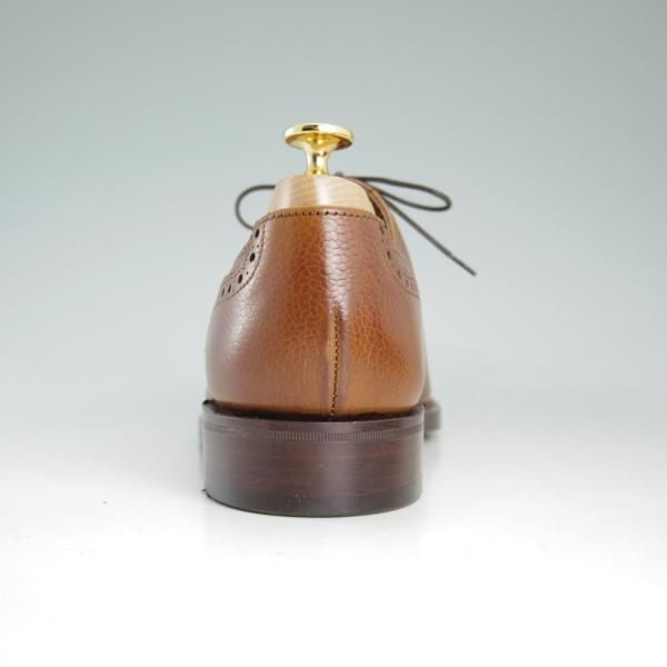 新品★(英)Loake/ローク 6.5G【貴重★デッドストック品/TWEED2/セミブローグ】026ラスト/グレインレザー/茶/メンズ★d478