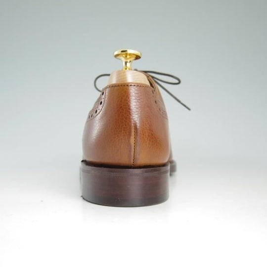 新品★(英)Loake/ローク 6.5G【貴重★デッドストック品/TWEED2/セミブローグ】026ラスト/グレインレザー/茶/メンズ★d478