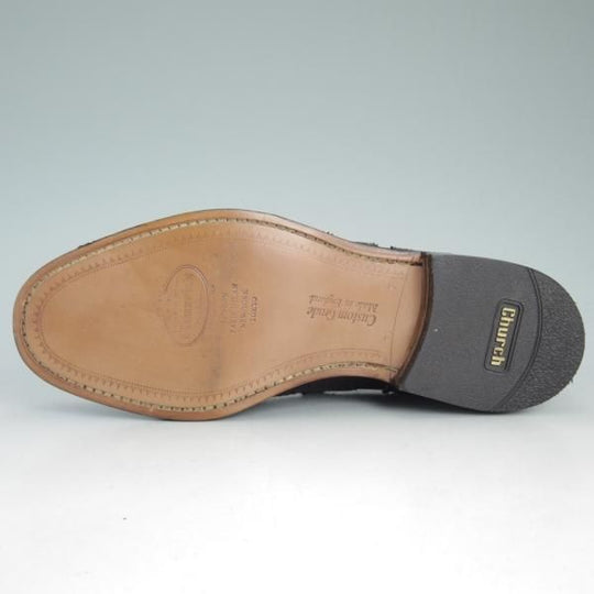 未使用★チャーチ 70F/UK7【★バーウッド/BURWOOD】81ラスト/ポリッシュドバインダーカーフ/5都市ロゴ/フルブローグ/メンズ/Church's★d479