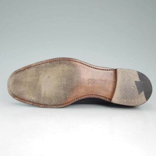 極美品★(英)チーニー7F【定価￥74,520-★アルフレッド/ALFRED】125ラスト/ストレートチップ/カーフ/黒/メンズ/CHEANEY★d481