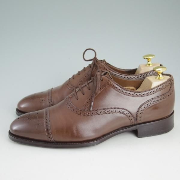 美品★(英)アルフレッド・サージェント UK6.5【上級★エクスクルーシブライン/COSGROVE】110ラスト/セミブローグ/Alfred Sargent★d483