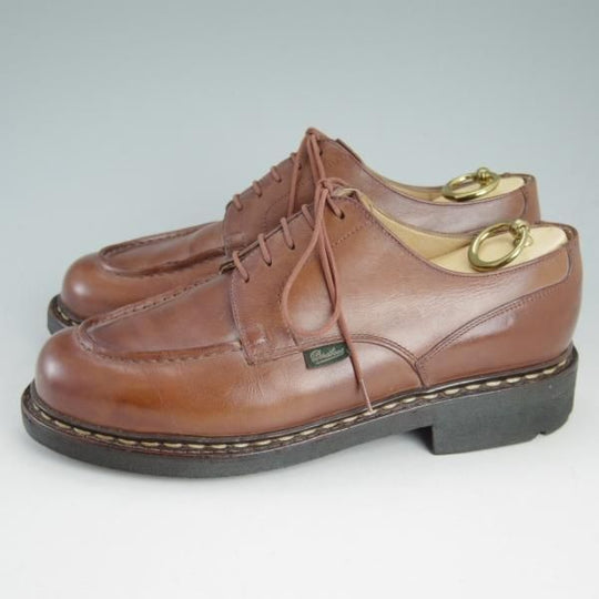美品★パラブーツ SIZE 6【定番★シャンボード/CHAMBORD/マロン/MARRON】Uチップ/TEXソール/リスレザー/茶/メンズ/Paraboot★d485