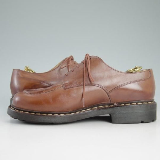 美品★パラブーツ SIZE 6【定番★シャンボード/CHAMBORD/マロン/MARRON】Uチップ/TEXソール/リスレザー/茶/メンズ/Paraboot★d485