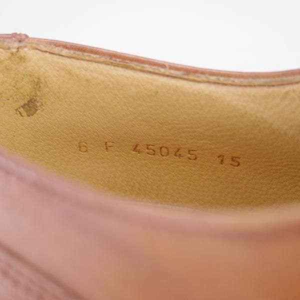 美品★パラブーツ SIZE 6【定番★シャンボード/CHAMBORD/マロン/MARRON】Uチップ/TEXソール/リスレザー/茶/メンズ/Paraboot★d485