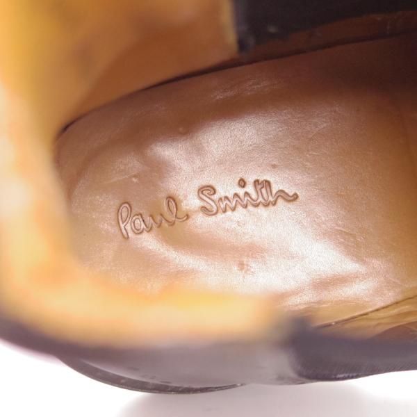 極上★(英)チーニー 7F【貴重★(英)ポールスミス別注/Paul Smith/サイドゴアブーツ】カーフ/黒/メンズ/シューズ/靴/CHEANEY★d494