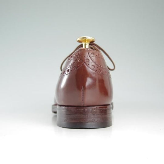 極上★チャーチ 70F/UK7【旧チャーチ★73ラスト/CHETWYND/チェットウィンド】3都市ロゴ/フルブローグ/赤茶/カーフ/メンズ/Church's★d498