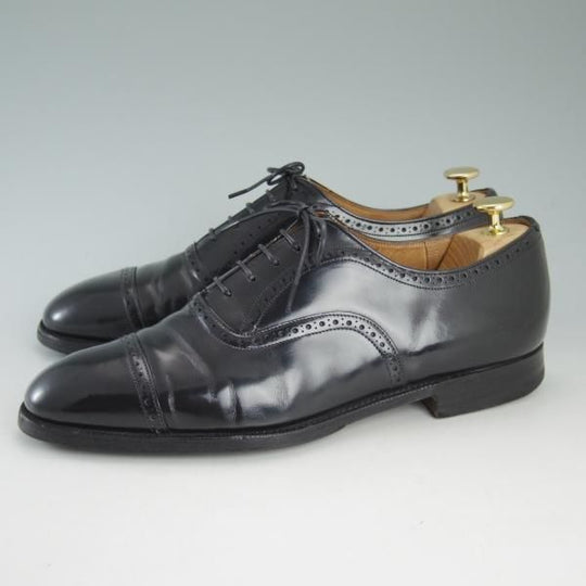 極上★チャーチ  80F/UK8【旧チャーチ★73ラスト/ブックバインダーカーフ】LEGATE/3都市ロゴ/クォーターブローグ/メンズ/Church's★d499