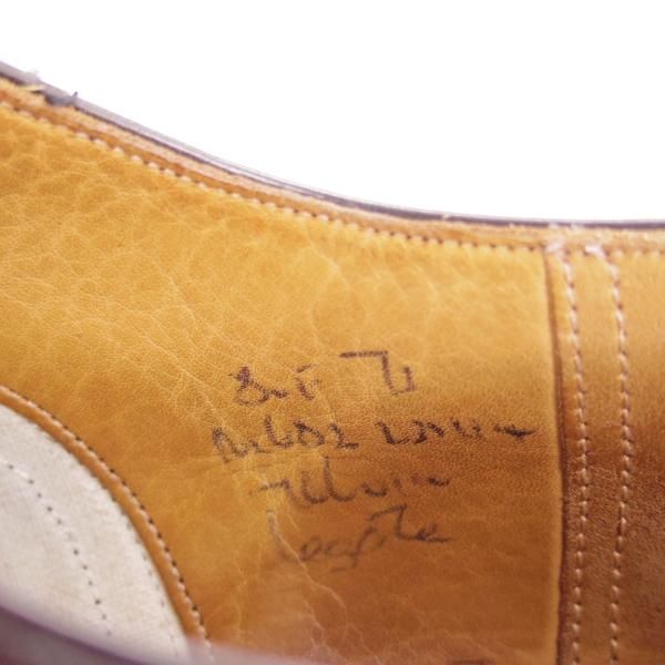 極上★チャーチ  80F/UK8【旧チャーチ★73ラスト/ブックバインダーカーフ】LEGATE/3都市ロゴ/クォーターブローグ/メンズ/Church's★d499