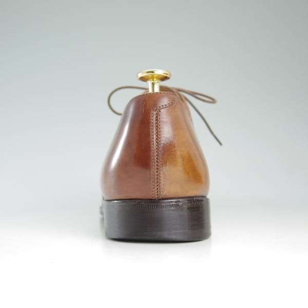 極上★(仏)Berluti/ベルルッティ SIZE 9.5【★ダービーシューズ】カーフ/茶/メンズ/シューズ★d500