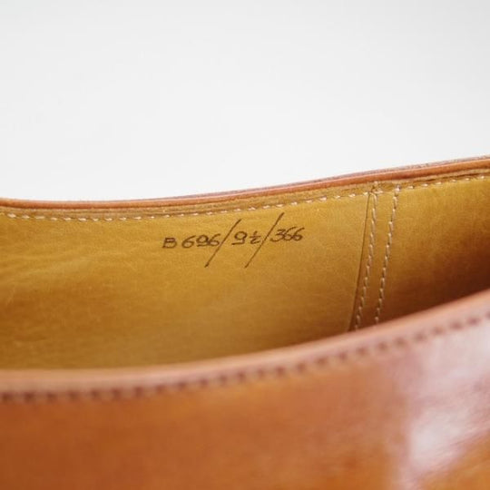 極上★(仏)Berluti/ベルルッティ SIZE 9.5【★ダービーシューズ】カーフ/茶/メンズ/シューズ★d500