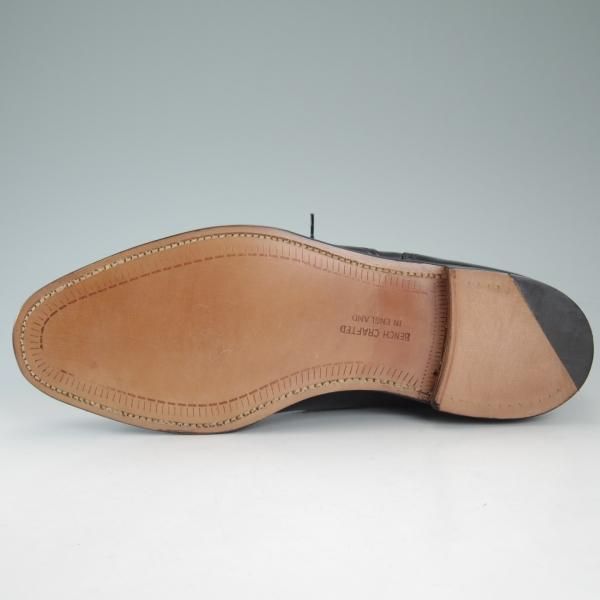 未使用★(英)チーニー 8.5F【貴重★バーニーズNY別注/BARNEYS NEWYORK】6184ラスト/セミブローグ/カーフ/黒/メンズ/CHEANEY★d503
