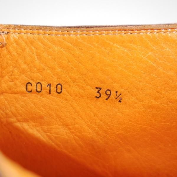 美品★(伊)Bemer's/ベーメルズ SIZE 39.5【貴重★ステファノベーメル別ライン】チャッカブーツ/グレインレザー/茶/Stefano Bemer★d512