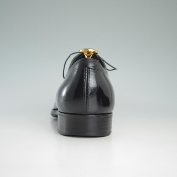 極上★LECOTT/レコット UK7程度【貴重★製作費15万円〜/ハンドソーンウェルテッド製法/ストレートチップ】カーフ/黒/メンズ/靴★d514