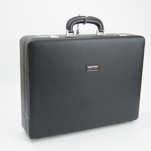 美品★バーバリー/Burberrys【貴重★アタッシュケース】メンズ ビジネス バッグ/レザー ブリーフケース/黒★N5327