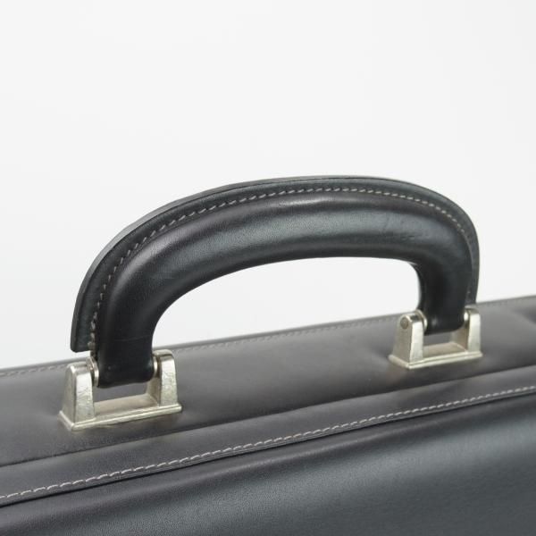 美品★バーバリー/Burberrys【貴重★アタッシュケース】メンズ ビジネス バッグ/レザー ブリーフケース/黒★N5327