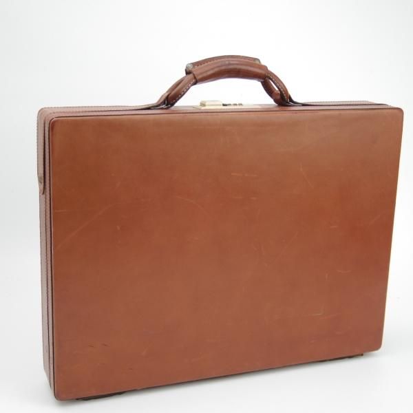 極上★(米)ハートマン/hartmann luggage【定価20万円以上★アタッシュケース】ベルティングレザー/メンズ レザー ビジネス バッグ★N5328