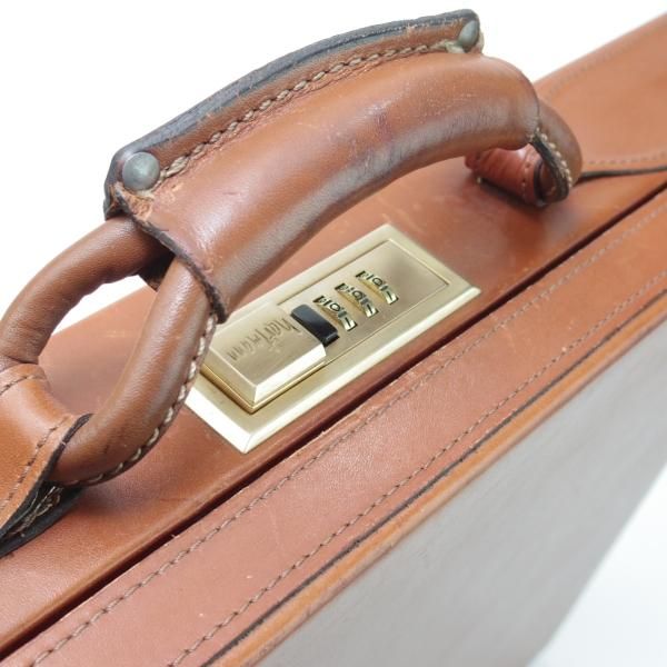極上★(米)ハートマン/hartmann luggage【定価20万円以上★アタッシュケース】ベルティングレザー/メンズ レザー ビジネス バッグ★N5328