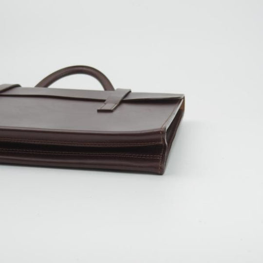 極上★吉田カバン/LUGGAGE LABEL【貴重★ミュージックバッグ】茶/メンズ ビジネス バッグ/ラゲッジレーベル★N5332