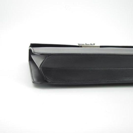 極上★(伊)サルヴァトーレ・フェラガモ/Ferragamo【★レザー ブリーフケース】黒/メンズ ビジネス バッグ/Salvatore★N5333