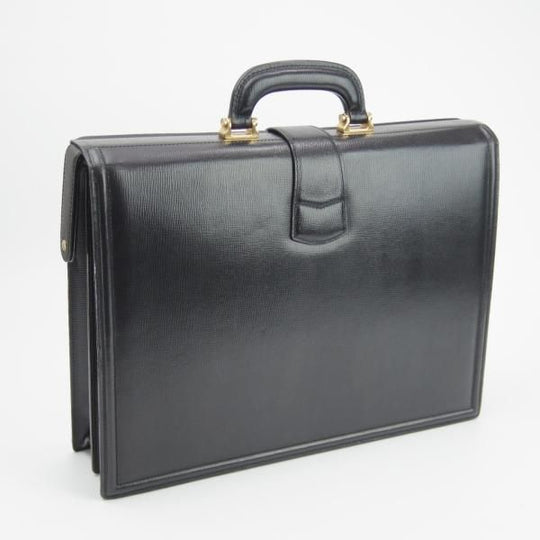 美品★ロエベ/LOEWE【高額★ダレスバッグ】メンズ ビジネス バッグ/黒/レザー ブリーフケース★N5334