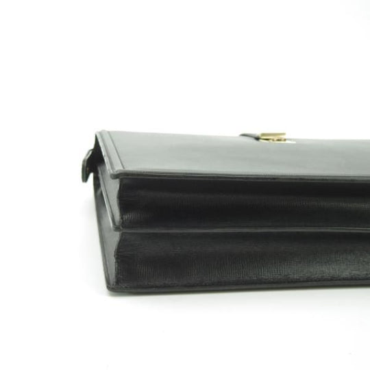 美品★ロエベ/LOEWE【高額★ダレスバッグ】メンズ ビジネス バッグ/黒/レザー ブリーフケース★N5334