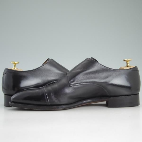 美品★チャーチ 85F/UK8.5【定価￥210,600-★クラウンコレクション/Coleridge】149ラスト/ダブルモンク/黒/メンズ/Church's★d520