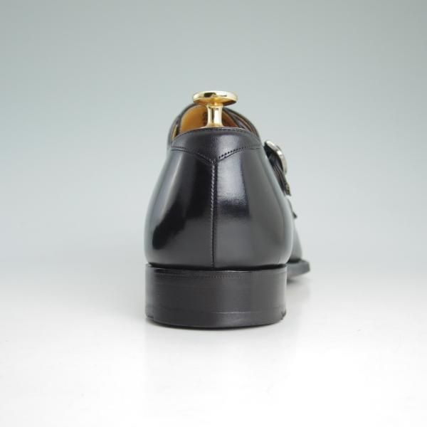 美品★チャーチ 85F/UK8.5【定価￥210,600-★クラウンコレクション/Coleridge】149ラスト/ダブルモンク/黒/メンズ/Church's★d520