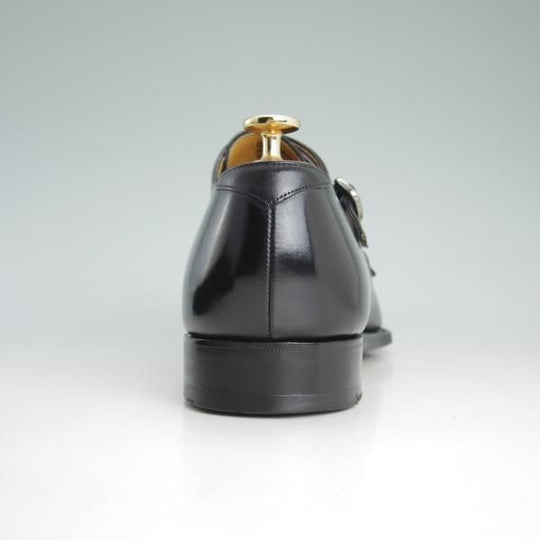 美品★チャーチ 85F/UK8.5【定価￥210,600-★クラウンコレクション/Coleridge】149ラスト/ダブルモンク/黒/メンズ/Church's★d520