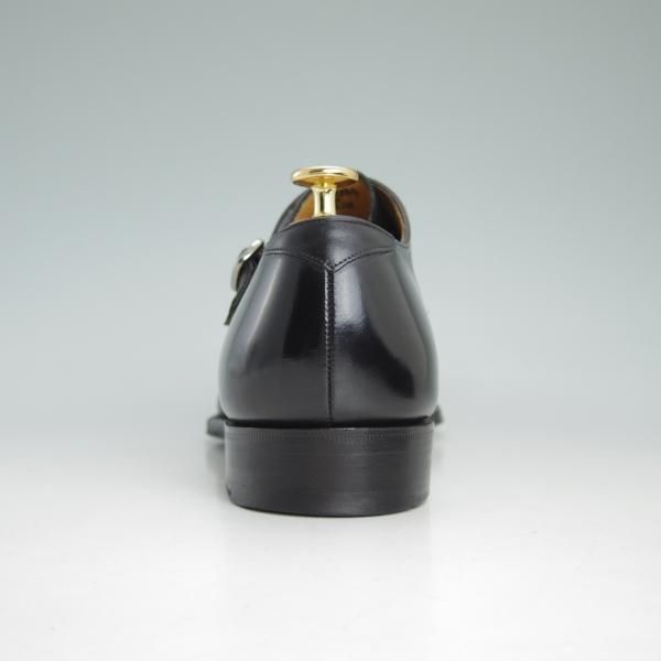 美品★チャーチ 85F/UK8.5【定価￥210,600-★クラウンコレクション/Coleridge】149ラスト/ダブルモンク/黒/メンズ/Church's★d520