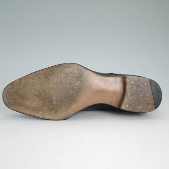 美品★チャーチ 85F/UK8.5【定価￥210,600-★クラウンコレクション/Coleridge】149ラスト/ダブルモンク/黒/メンズ/Church's★d520