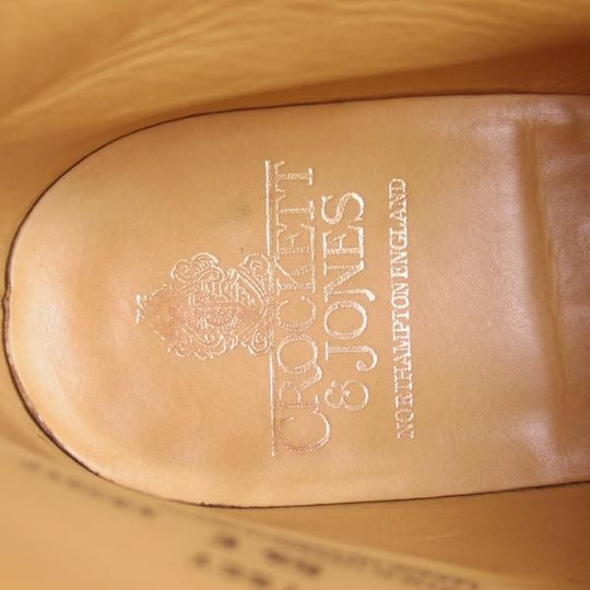 美品★クロケット&ジョーンズ 5.5E【ダイナイトソール仕様★チャートシー/CHERTSEY】224ラスト/チャッカブーツ/Crockett&Jones★d527