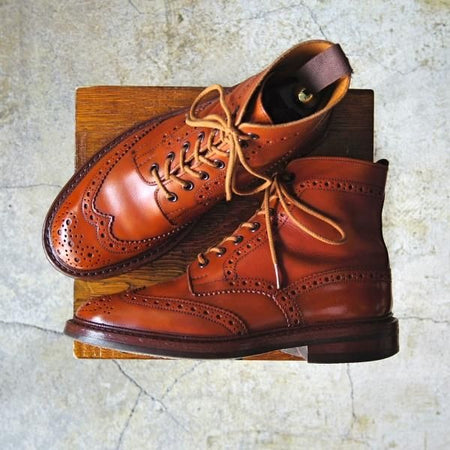 極上★トリッカーズ SIZE 6【ダイナイトソール★MALTON/マロンアンティーク】M2508/モールトン/カントリーブーツ/メンズ/Tricker's★d533