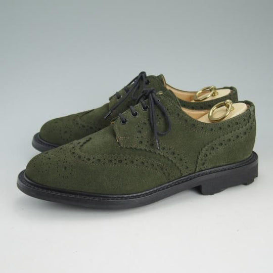 極上★(英)サンダース製 UK6.5/US7.5【リッジウェイソール仕様★マークマクナイリー別注】フルブローグ/メンズ/SANDERS/MARK MCNAIRY★d534