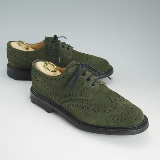 極上★(英)サンダース製 UK6.5/US7.5【リッジウェイソール仕様★マークマクナイリー別注】フルブローグ/メンズ/SANDERS/MARK MCNAIRY★d534