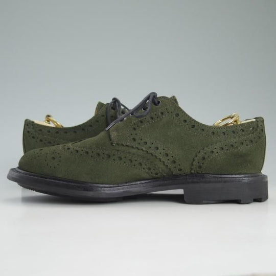 極上★(英)サンダース製 UK6.5/US7.5【リッジウェイソール仕様★マークマクナイリー別注】フルブローグ/メンズ/SANDERS/MARK MCNAIRY★d534