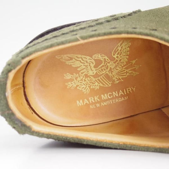 極上★(英)サンダース製 UK6.5/US7.5【リッジウェイソール仕様★マークマクナイリー別注】フルブローグ/メンズ/SANDERS/MARK MCNAIRY★d534