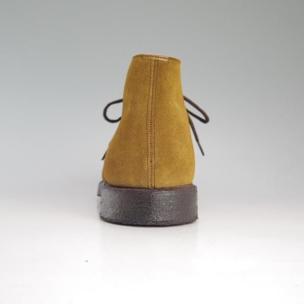 美品★チャーチ 85F/UK8.5【貴重★マラッカ色/RYDER/ライダー】81ラスト/4都市ロゴ/チャッカブーツ/スエード/茶/メンズ/Church's★d539