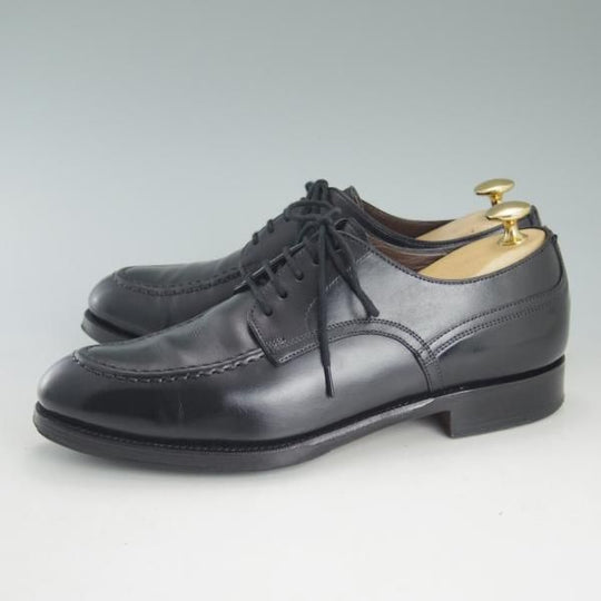 極上★(スペイン製)CARMINA/カルミナ SIZE 6.5【★Uチップ/カーフ】724/黒/メンズ★d540