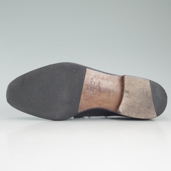 極上★(スペイン製)CARMINA/カルミナ SIZE 6.5【★Uチップ/カーフ】724/黒/メンズ★d540