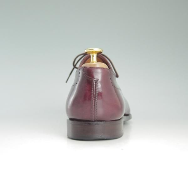 極上★クロケット&ジョーンズ 7E【貴重★(英)ジョージクレバリー別注/GEORGE CLEVERLEY】カーフ/赤茶/メンズ/Crockett&Jones★d542