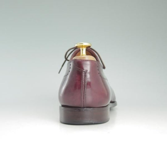 極上★クロケット&ジョーンズ 7E【貴重★(英)ジョージクレバリー別注/GEORGE CLEVERLEY】カーフ/赤茶/メンズ/Crockett&Jones★d542