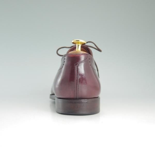 極上★クロケット&ジョーンズ 7E【貴重★(英)ジョージクレバリー別注/GEORGE CLEVERLEY】カーフ/赤茶/メンズ/Crockett&Jones★d542