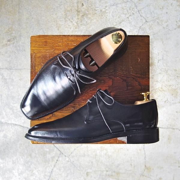 極上★(伊)エルメネジルド・ゼニア 6EE【上級★ナポリクチュール/ブラックラピド製法/Napoli Couture】メンズ/Ermenegildo Zegna★d543