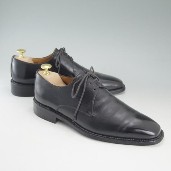 極上★(伊)エルメネジルド・ゼニア 6EE【上級★ナポリクチュール/ブラックラピド製法/Napoli Couture】メンズ/Ermenegildo Zegna★d543