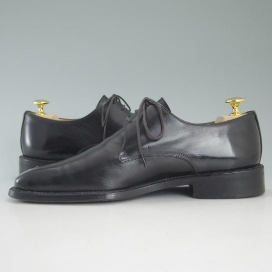 極上★(伊)エルメネジルド・ゼニア 6EE【上級★ナポリクチュール/ブラックラピド製法/Napoli Couture】メンズ/Ermenegildo Zegna★d543