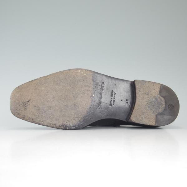 極上★(伊)エルメネジルド・ゼニア 6EE【上級★ナポリクチュール/ブラックラピド製法/Napoli Couture】メンズ/Ermenegildo Zegna★d543