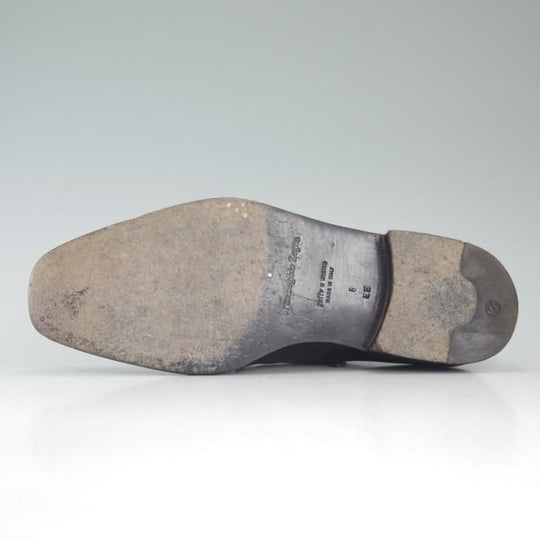 極上★(伊)エルメネジルド・ゼニア 6EE【上級★ナポリクチュール/ブラックラピド製法/Napoli Couture】メンズ/Ermenegildo Zegna★d543