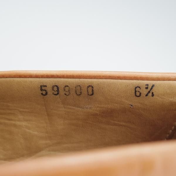 極上★(伊)エルメネジルド・ゼニア SIZE 6.5【グッドイヤーウェルテッド製法★コインローファー】茶/メンズ/靴/Ermenegildo Zegna★d544